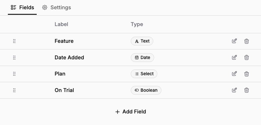 Paragraph CMS field configuration preview